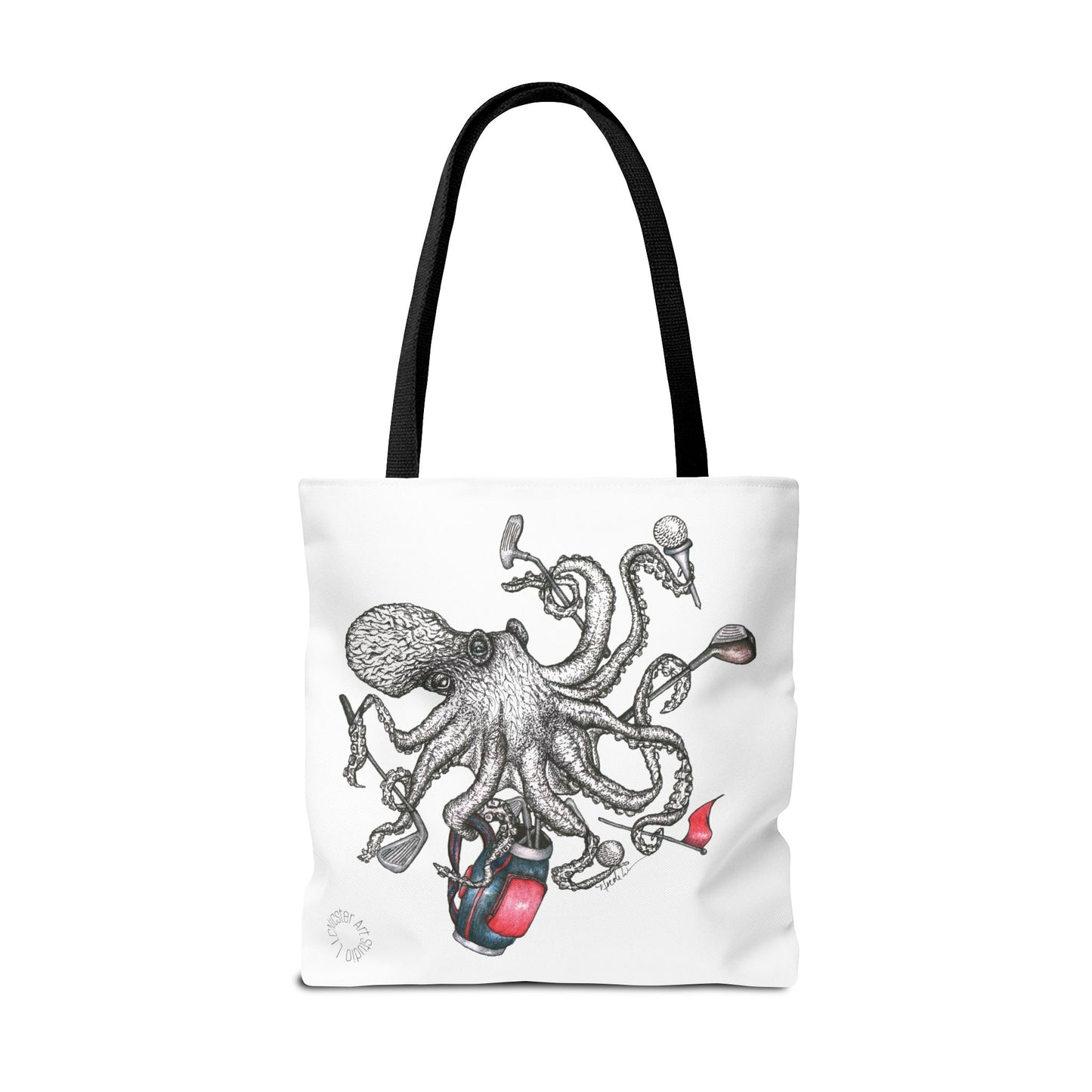 'Golftapus' Tote Bag