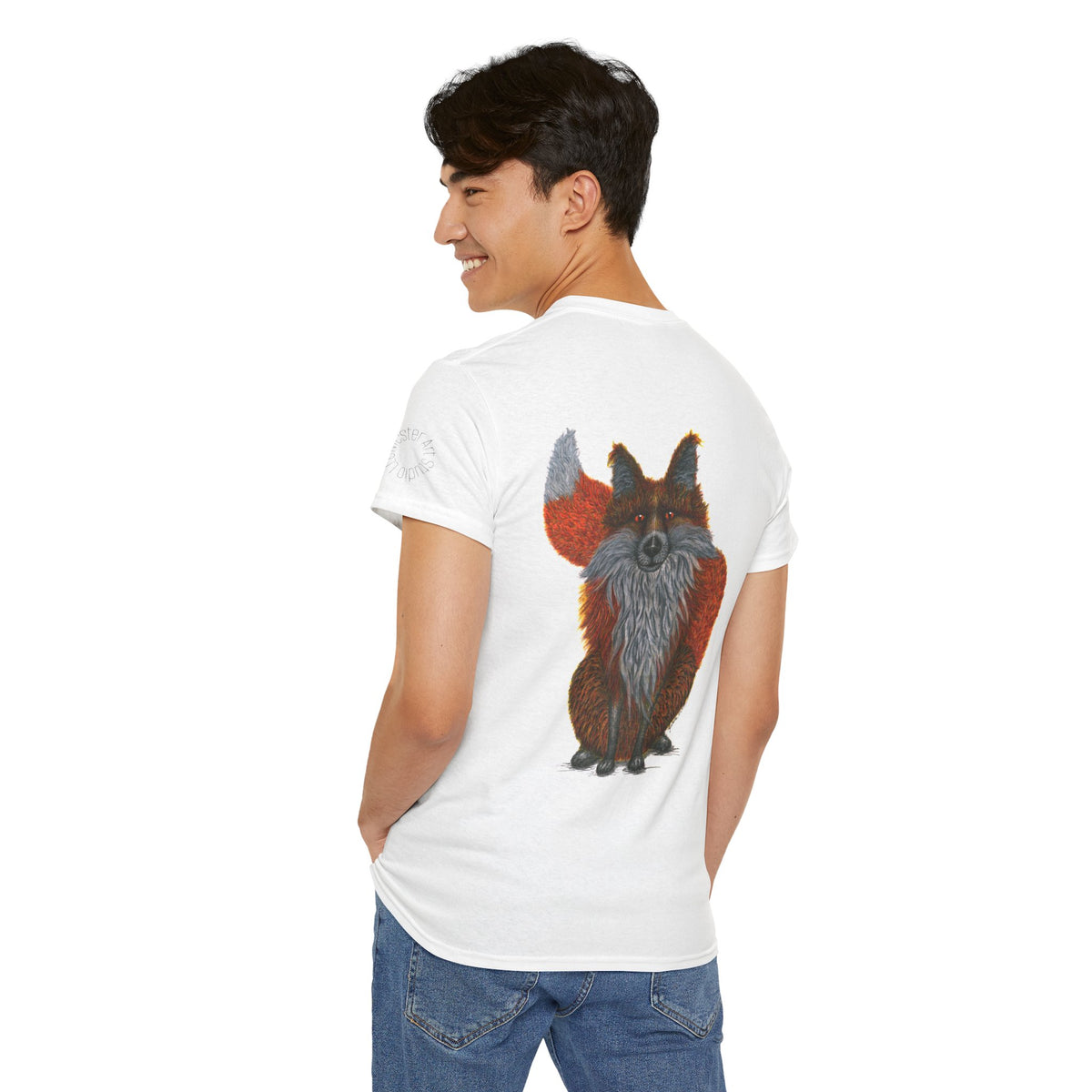 'Foxy and Fabulous' Unisex Heavy Cotton Tee