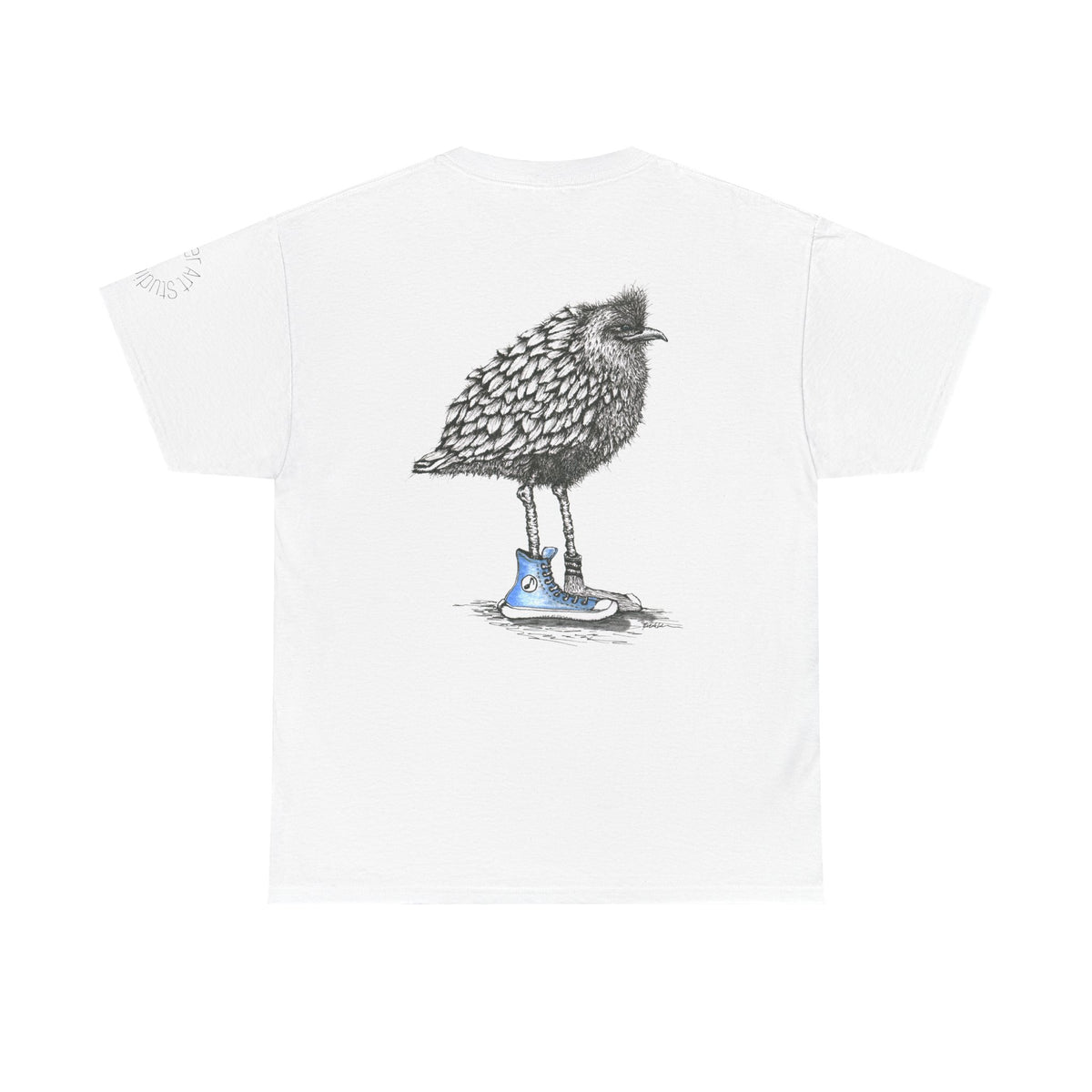 'Bluebird of Happiness' Unisex Heavy Cotton Tee