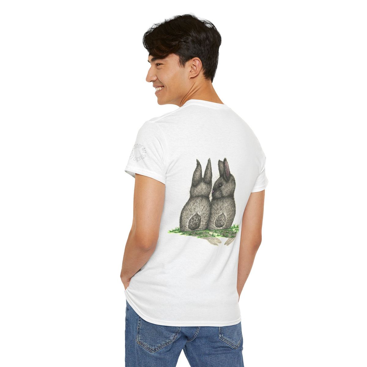'Some Bunny Loves You' Unisex Heavy Cotton Tee