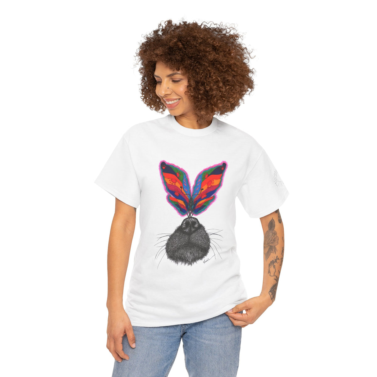 'Delicate Balance' Unisex Heavy Cotton Tee