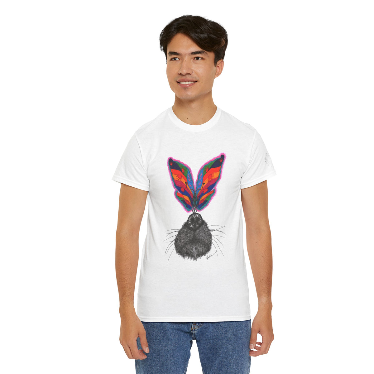 'Delicate Balance' Unisex Heavy Cotton Tee