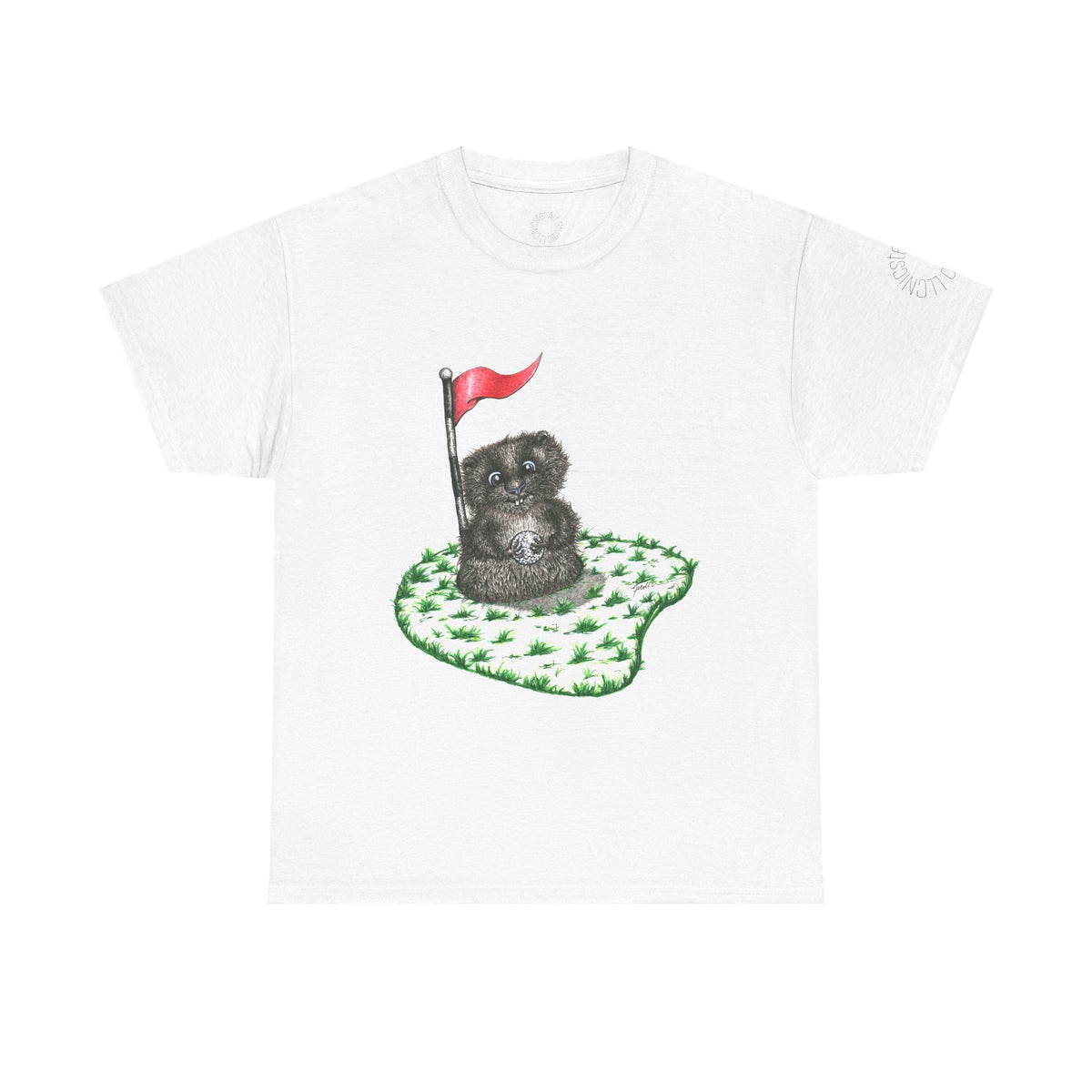 'Golpher' Unisex Heavy Cotton Tee