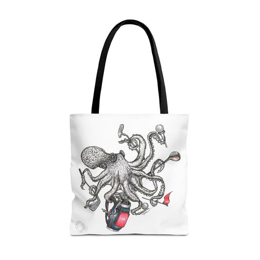'Golftapus' Tote Bag