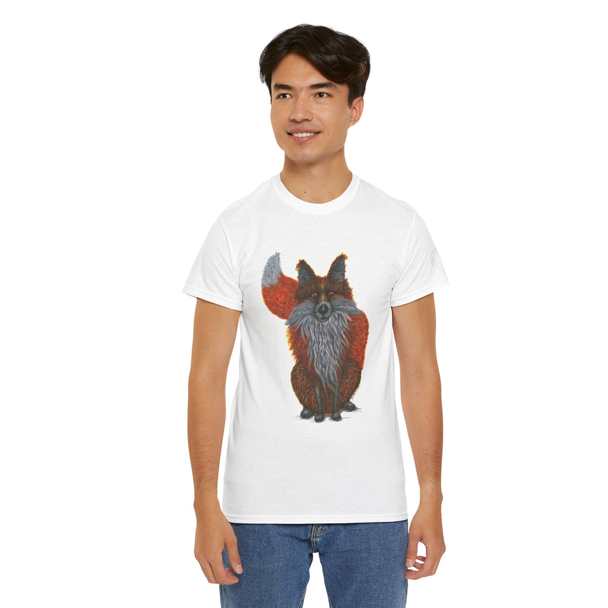 'Foxy and Fabulous' Unisex Heavy Cotton Tee
