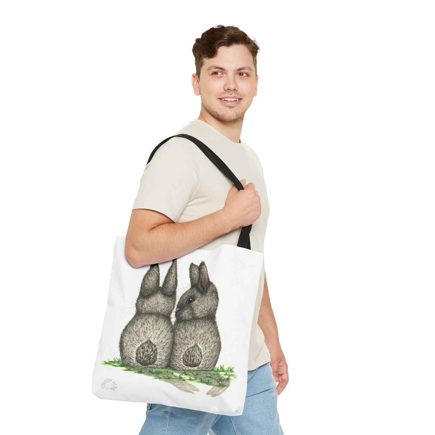 'Some Bunny Loves You' Tote Bag