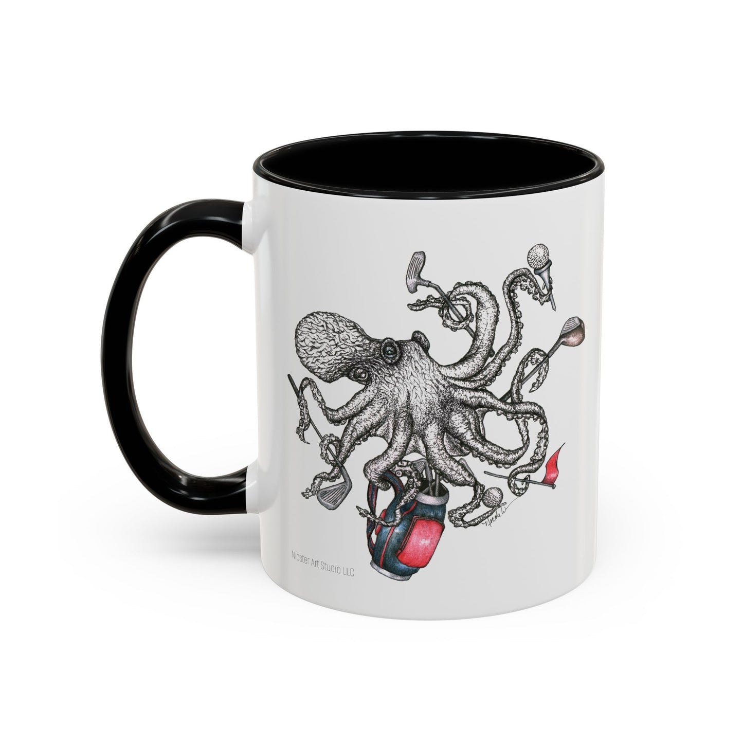 'Golftapus' Coffee Mug (11 oz)