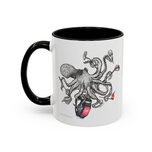 'Golftapus' Coffee Mug (11 oz)