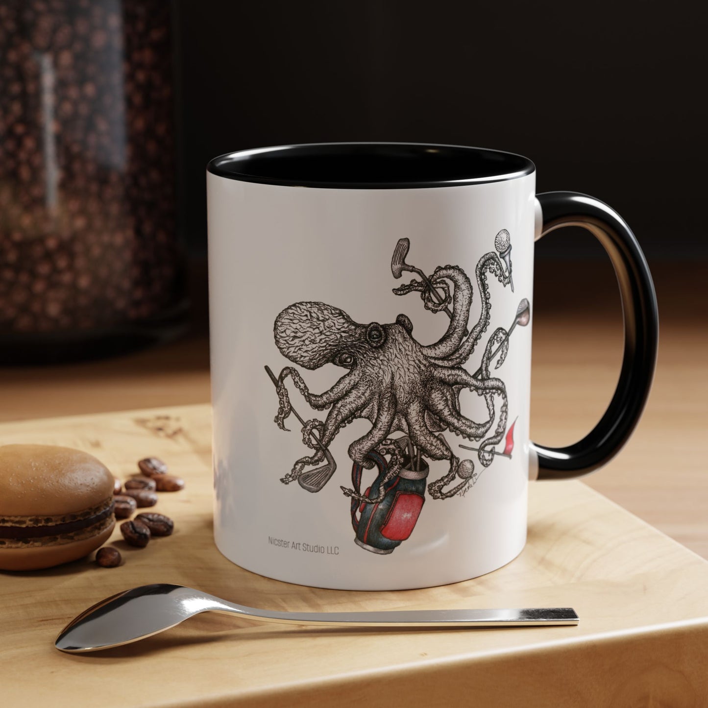 'Golftapus' Coffee Mug (11 oz)