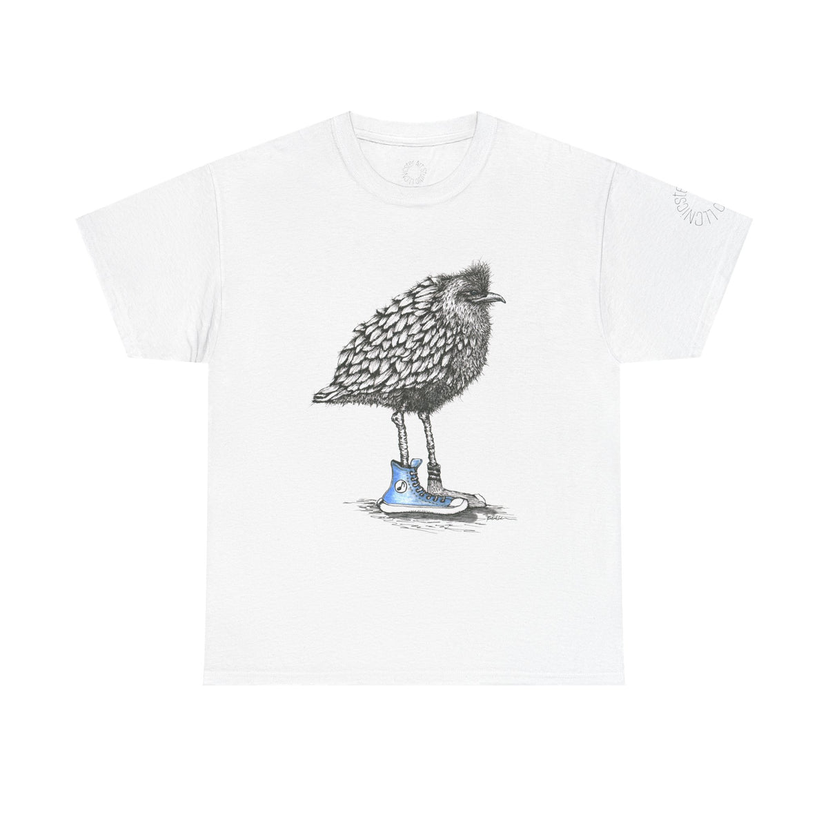 'Bluebird of Happiness' Unisex Heavy Cotton Tee