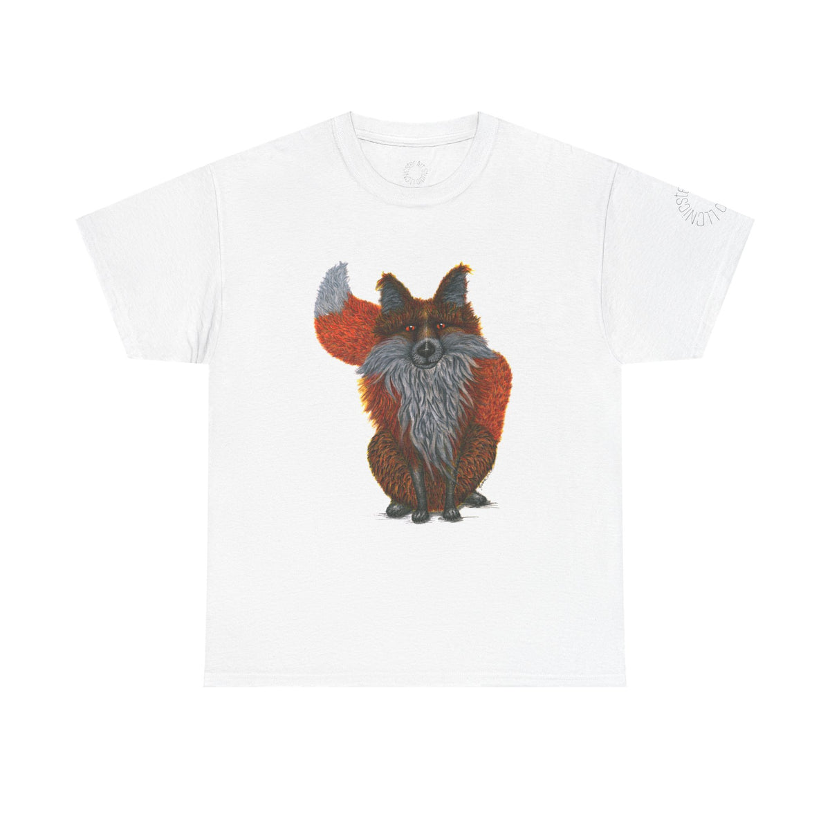'Foxy and Fabulous' Unisex Heavy Cotton Tee