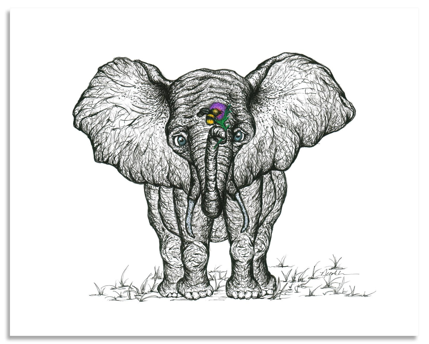 'Bee Mine' Print