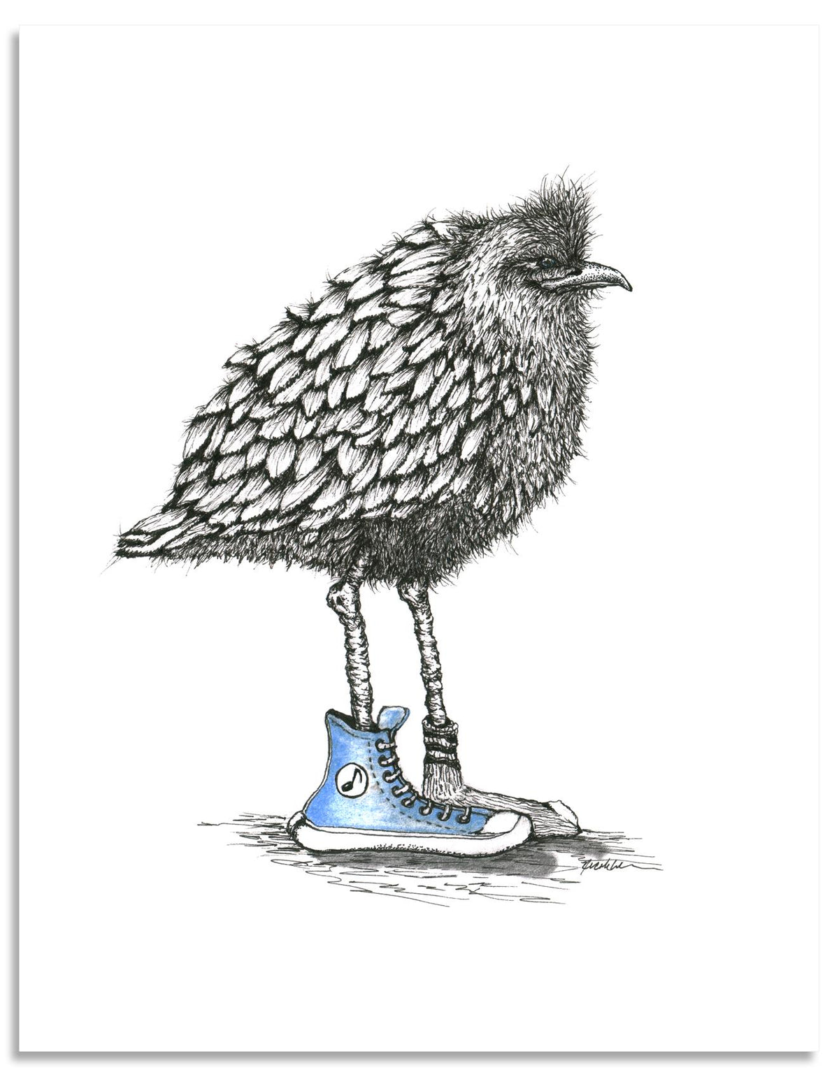 'Bluebird of Happiness' Print