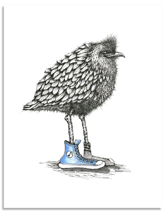 'Bluebird of Happiness' Print