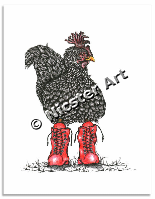 Chick In Boots