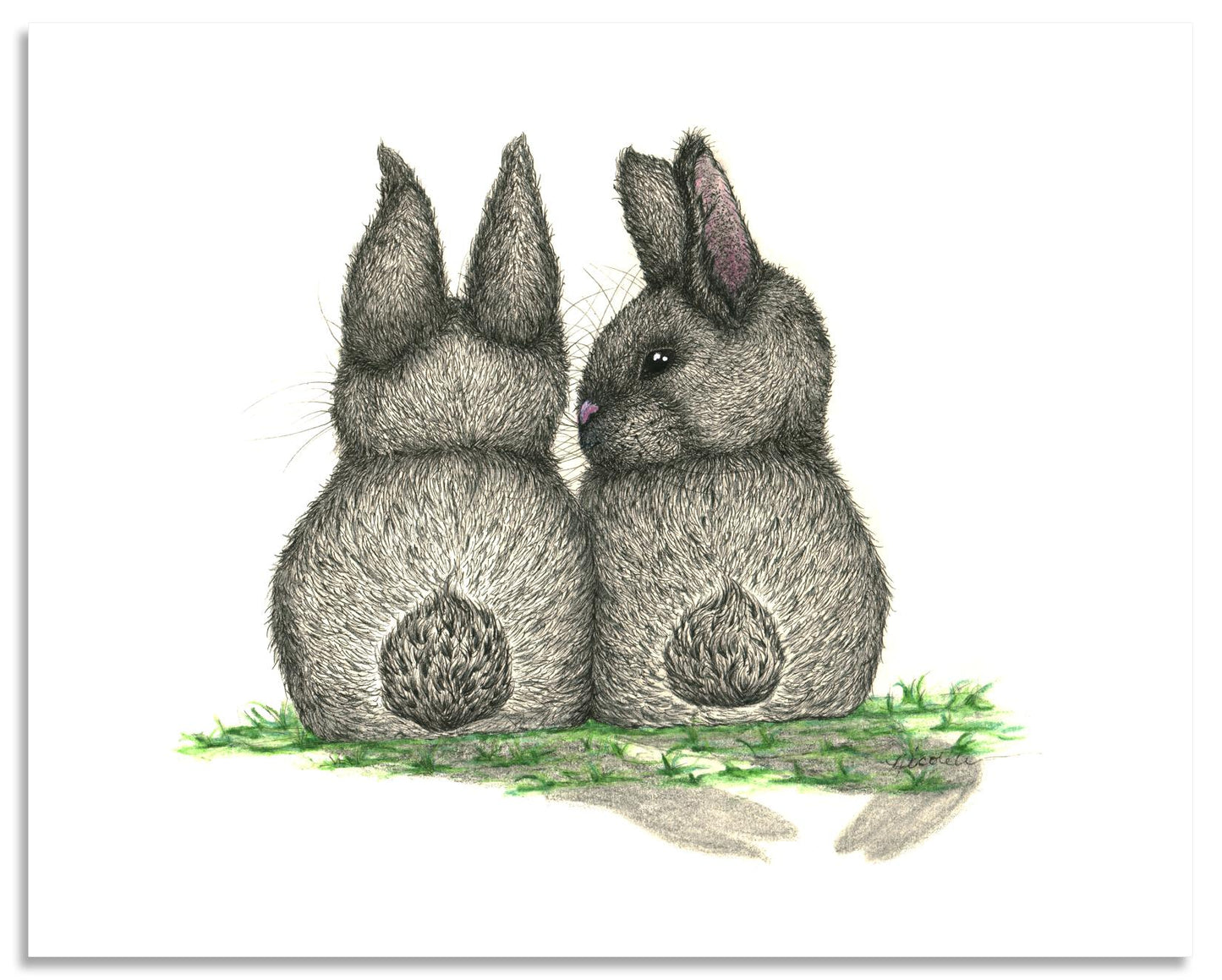 'Some Bunny Loves You' Print